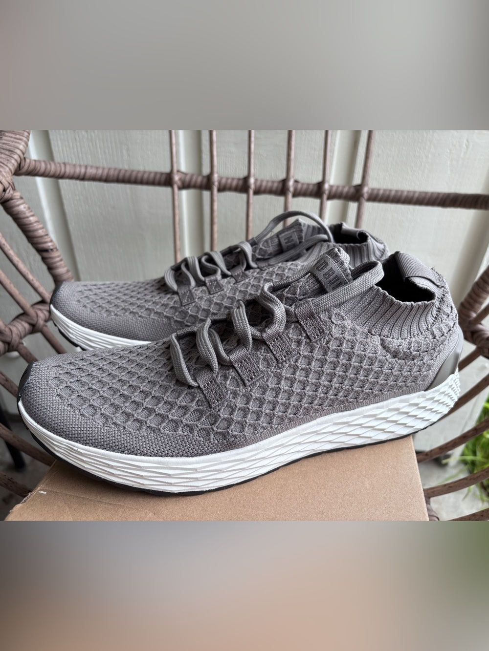 NOBULL Men's Knitrunners Slip-On Athletic Shoes - Fallen Rock
